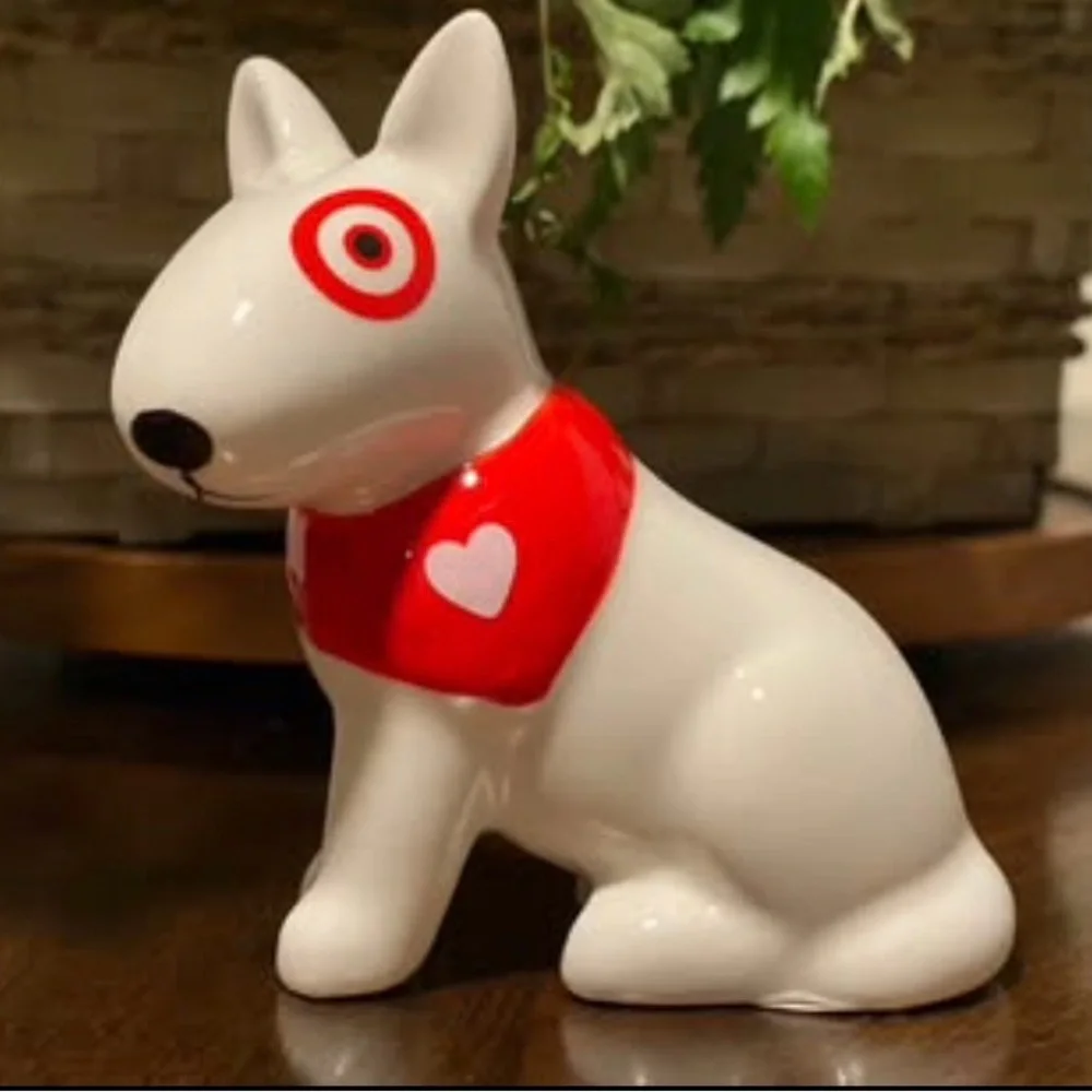Target White and Red Holiday Dog Decor
